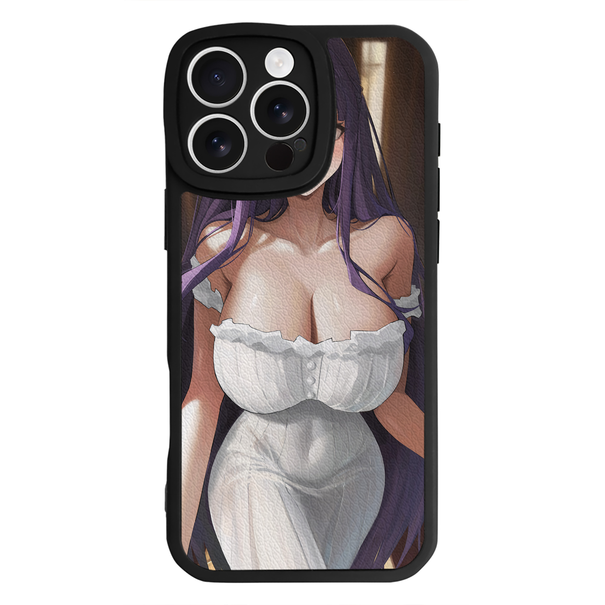 （画像用） 葬送のフリーレン Frieren 【iPhone 16シリーズ対応】シリコンスマホケース（レザー調） 材質：シリコン